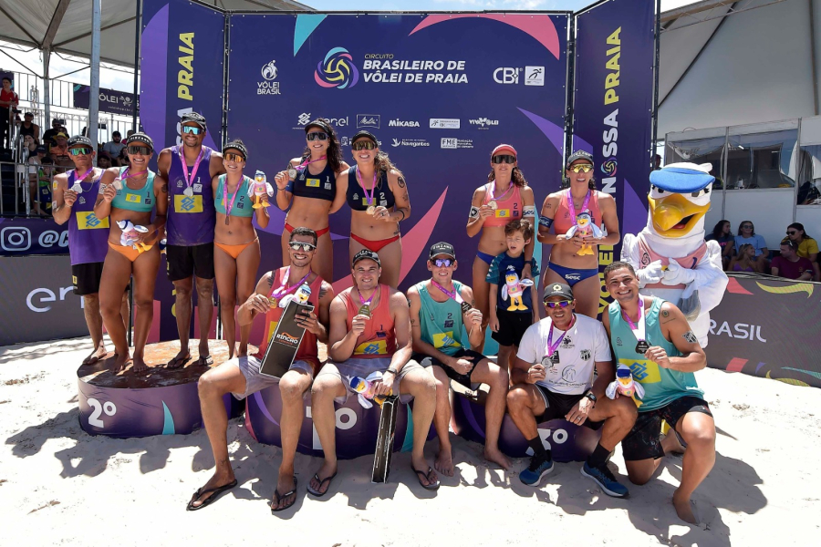 Conheça os campeões da etapa de Navegantes do Brasileiro de Vôlei de Praia